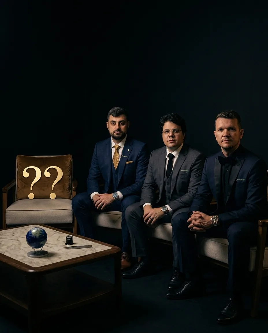 Three Hands — ilustração exclusiva